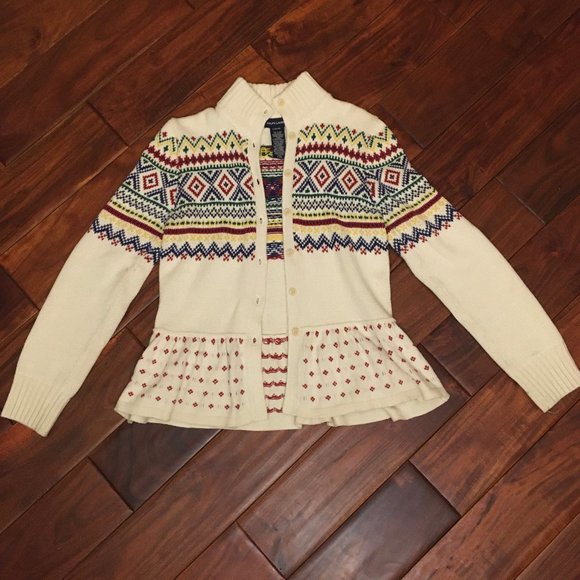 HP x2🎉 Ralph Lauren Knit Sweater Coat - Picture 3 of 6